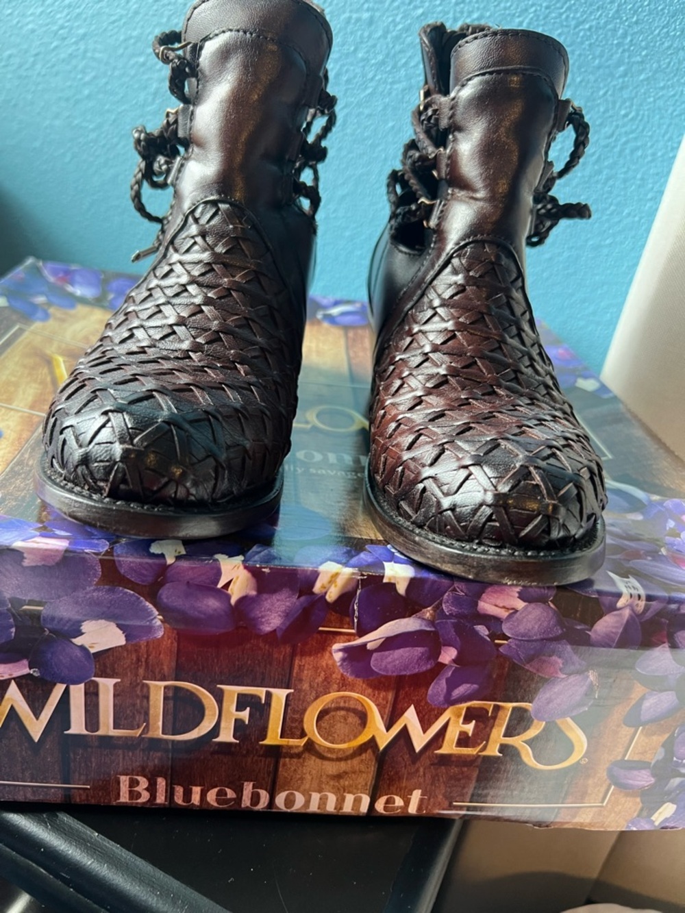 Wildflowers Braided Leather Slip-On Loafer - Brown🤎